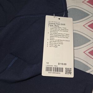 Navy Groove Pant SHR Flare